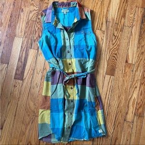 Button up dress